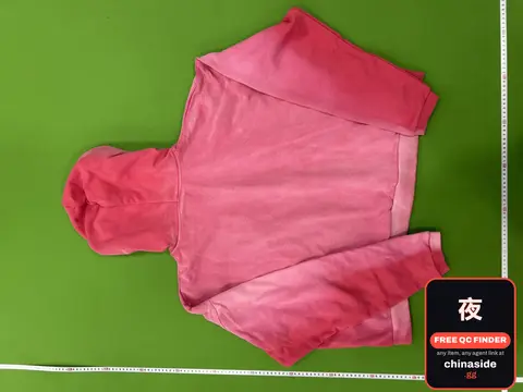 GV Pink Hooded Pullover Sweatshirt