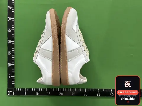 Men's and Women's White Genuine Leather Sneakers