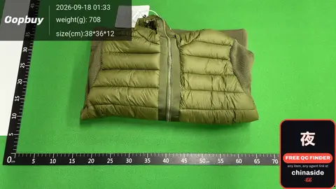 European Station Knitted Down Jacket