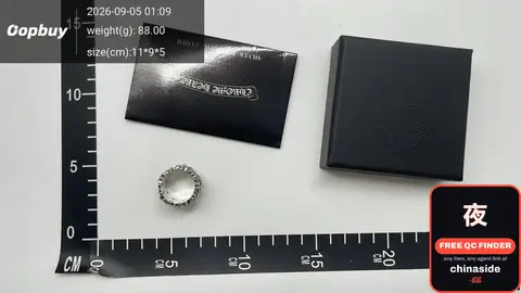 925 Silver Round Tomb Ring