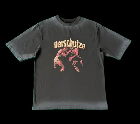 Derschutze "olympia" T shirt off anthracite