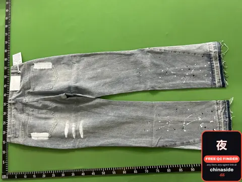 Distressed Denim Jeans
