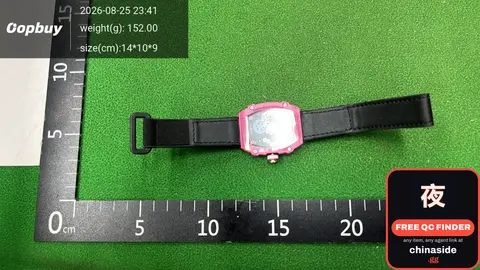 Pink Square Watch