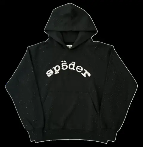 Sp5der Rhinestone Hoodie