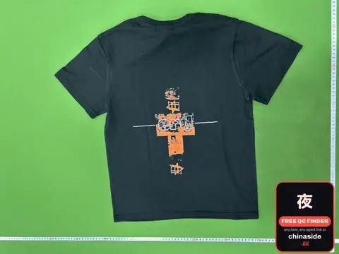 T-Shirt With Cross Graphic