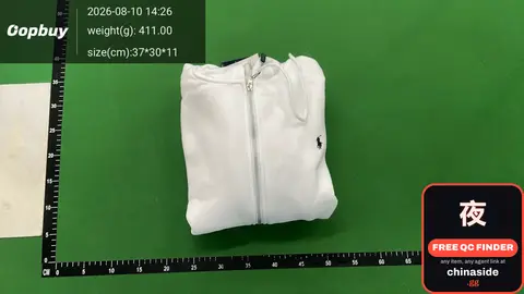 White Zip Hoodie