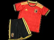 2026 FIFA World Cup Belgium home Kids kit