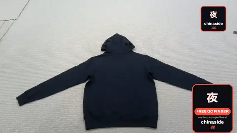 D Letter-Embroidered Hoodie