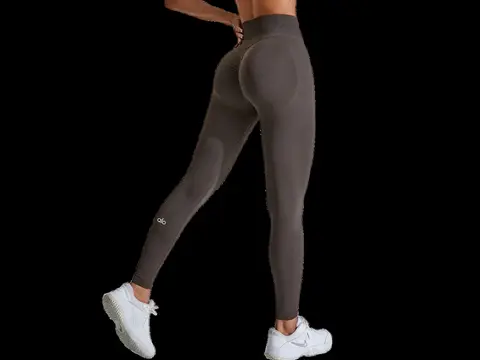 Alo Pants - Charcoal Leggings, High-Waist