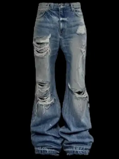 Undermycar Slashed Denim