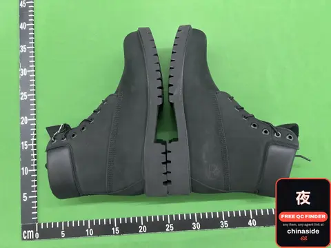 Black Suede Lace-Up Boots