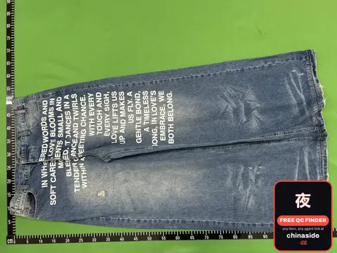 Distressed Denim Jeans