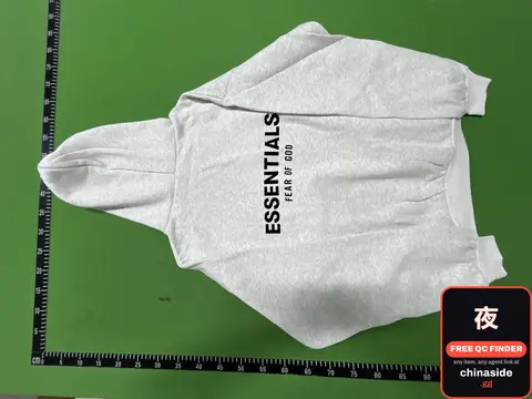 Grey Fleece Hoodie