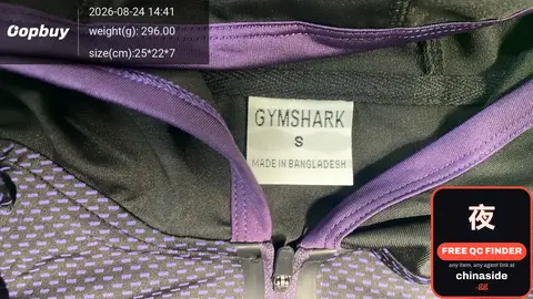 Gymshark Purple Zip-Up Hoodie