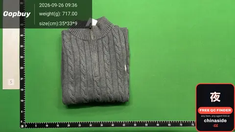Cable Knit Zip Neck Sweater