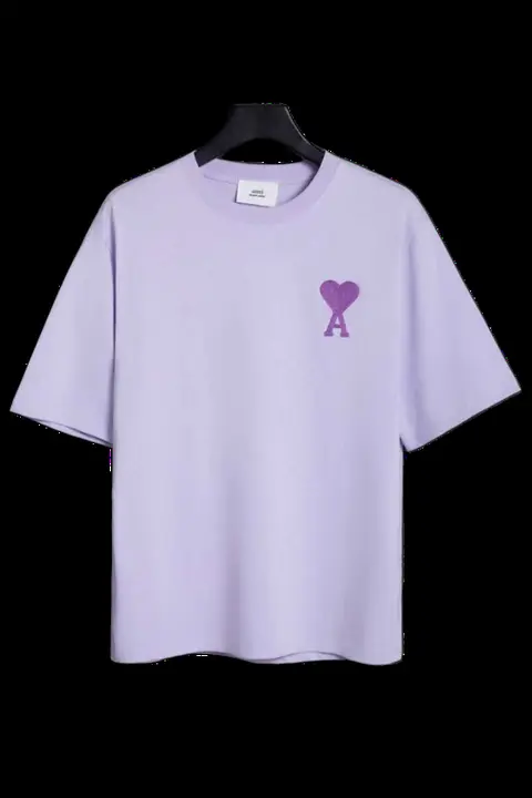 Ami Tee - Lilac Purple Heart