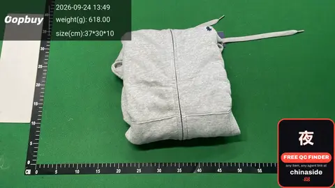 Grey Zip-Up Hoodie