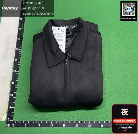 Black Zip-Up Jacket