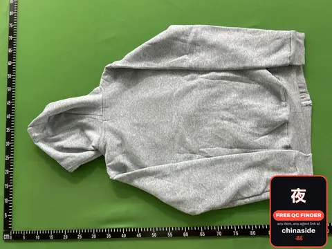 Light Gray Zip-Up Hoodie