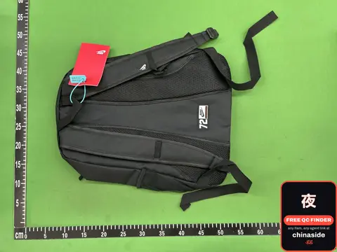 Letter-Printed Student Backpack