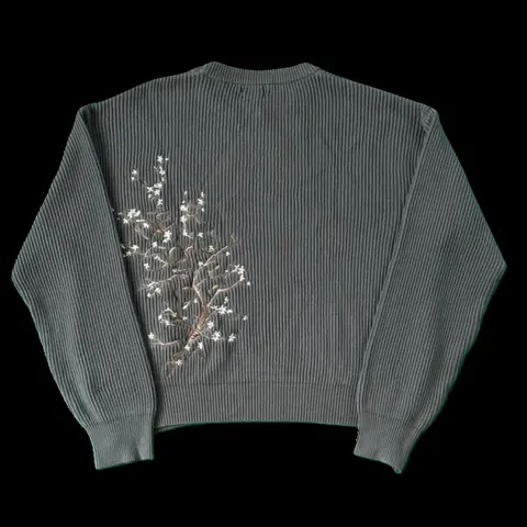 Derschutze "blossom" Knit grey