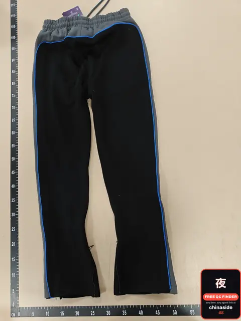 Gray And Black Pants