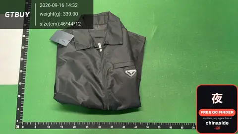 PR Recycled Nylon Lapel-Zip Jacket