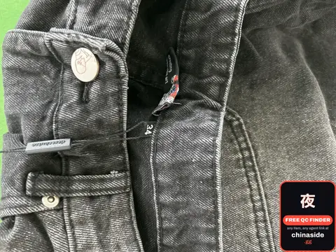 Fish Pond Black Denim Jeans