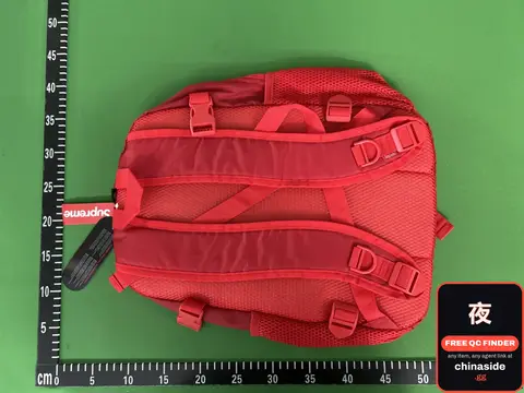 Supreme Red Backpack