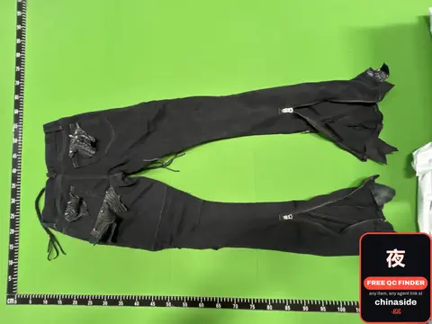 Black Zipper Pants