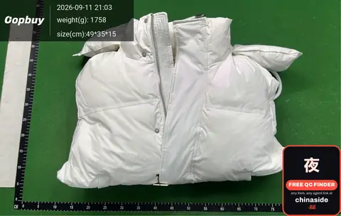 Curved Hem Hooded Down Jacket