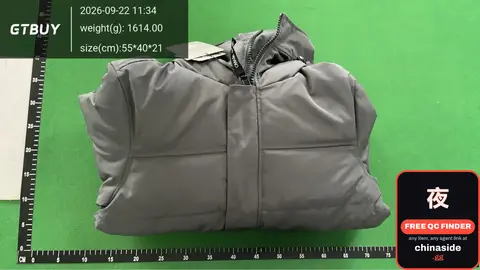 Grey Puffer Jacket