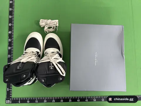 RO Shoes High-Top Leather Sneakers