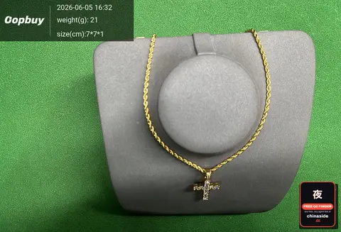 Gold Cross Necklace