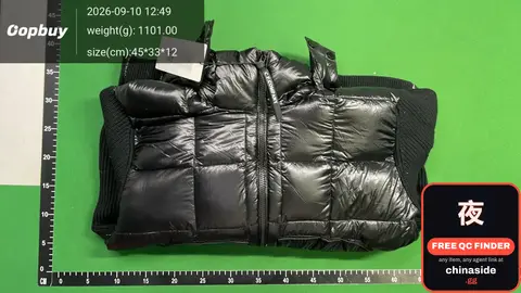 Black Puffer Vest