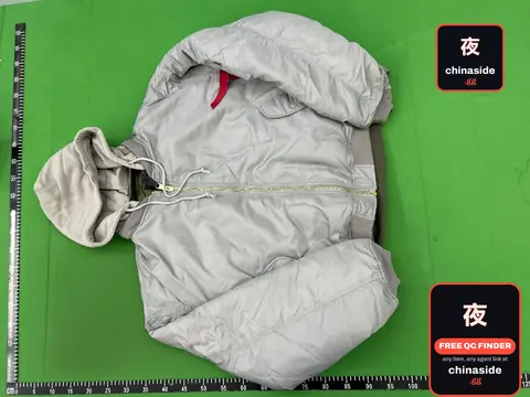 Grey Puffer Jacket