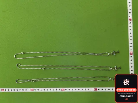 Cross Pendant Pearl Chain Necklace