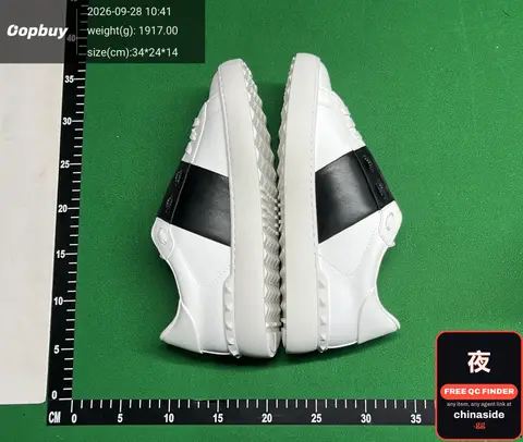 White and Black Sneakers