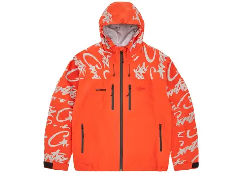 Corteiz Elitework Shell Jacket (Orange)