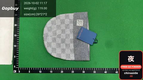 Louis Vuitton Checkered Beanie