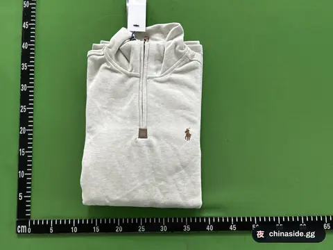 Zipper Three-Quarter Sleeve Knitted Sweater