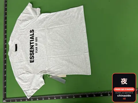 ESSFOG Black Flocking T-Shirt