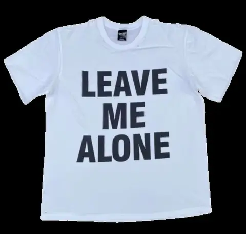 Number Nine Leave Me Alone tee