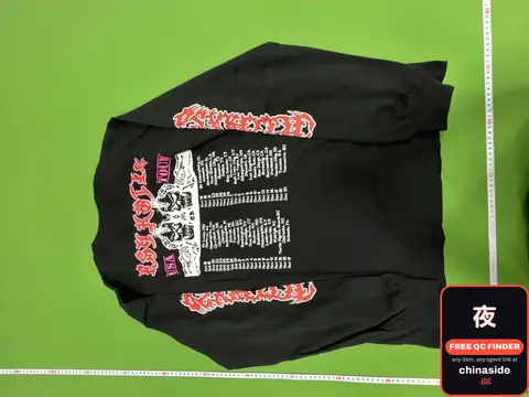 Black Graphic Long Sleeve