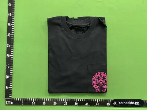CH Pink Printed Crew-neck T-shirt
