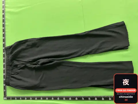 Black Elastic Waist Pants