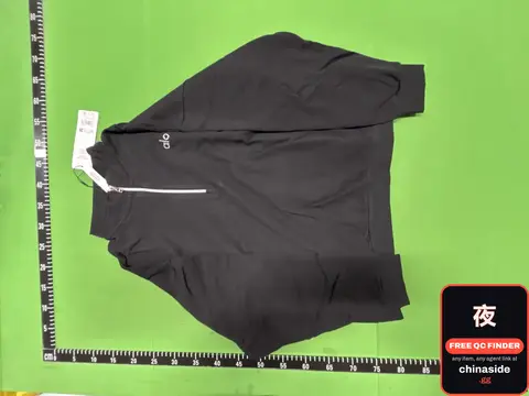 Black Half-Zip Hoodie