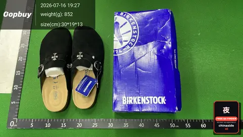 Birkenstock Style Closed Toe Slippers