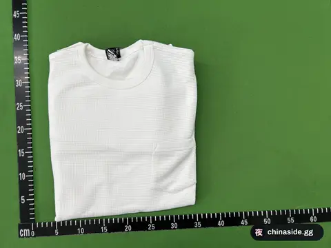 Travis Scott Style Waffle Long Sleeve Tee