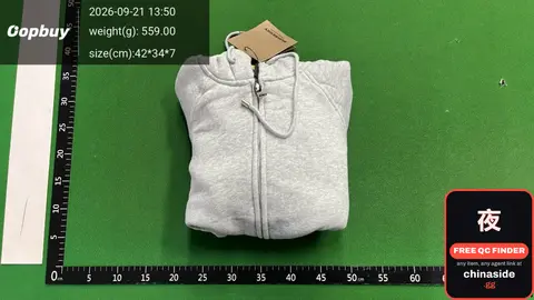 Grey Zip Hoodie